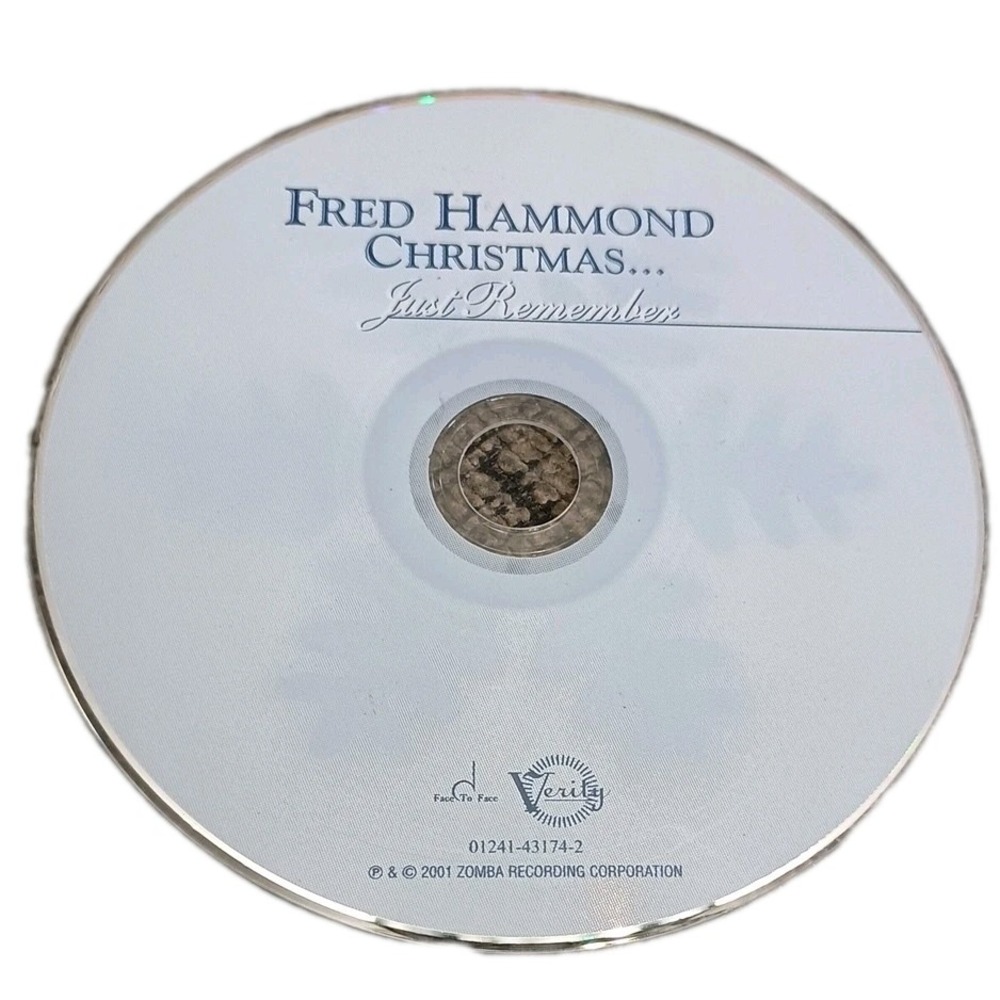Fred Hammond Christmas Just Remember CD 2001 Gospel Verity Disc Only